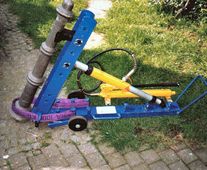 Poller mit Fundament